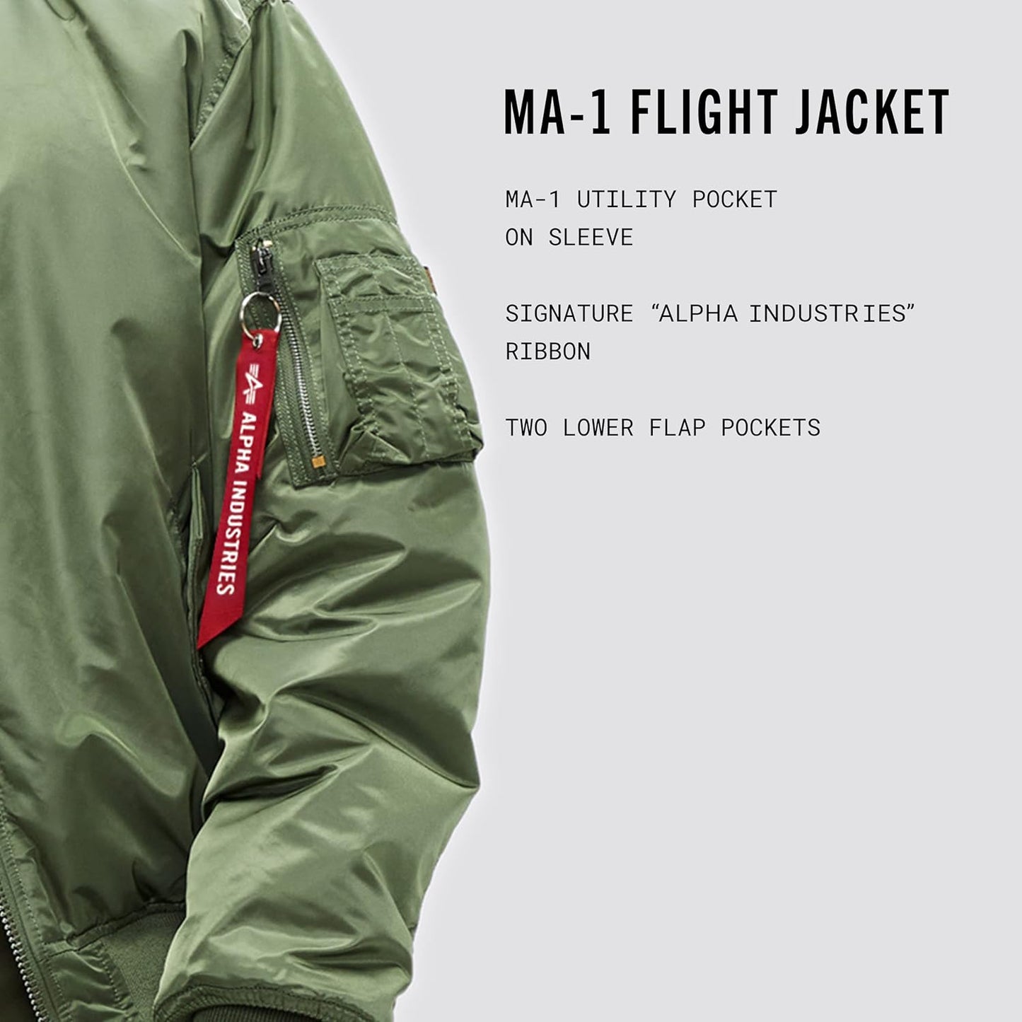 MA-1 Bomber Flight Jacket - Fighter Pilot Flight Jacket