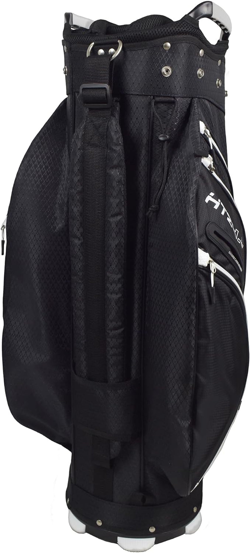 Golf 4.5 Premium 14 Way Divider Cart Bag Black/Black