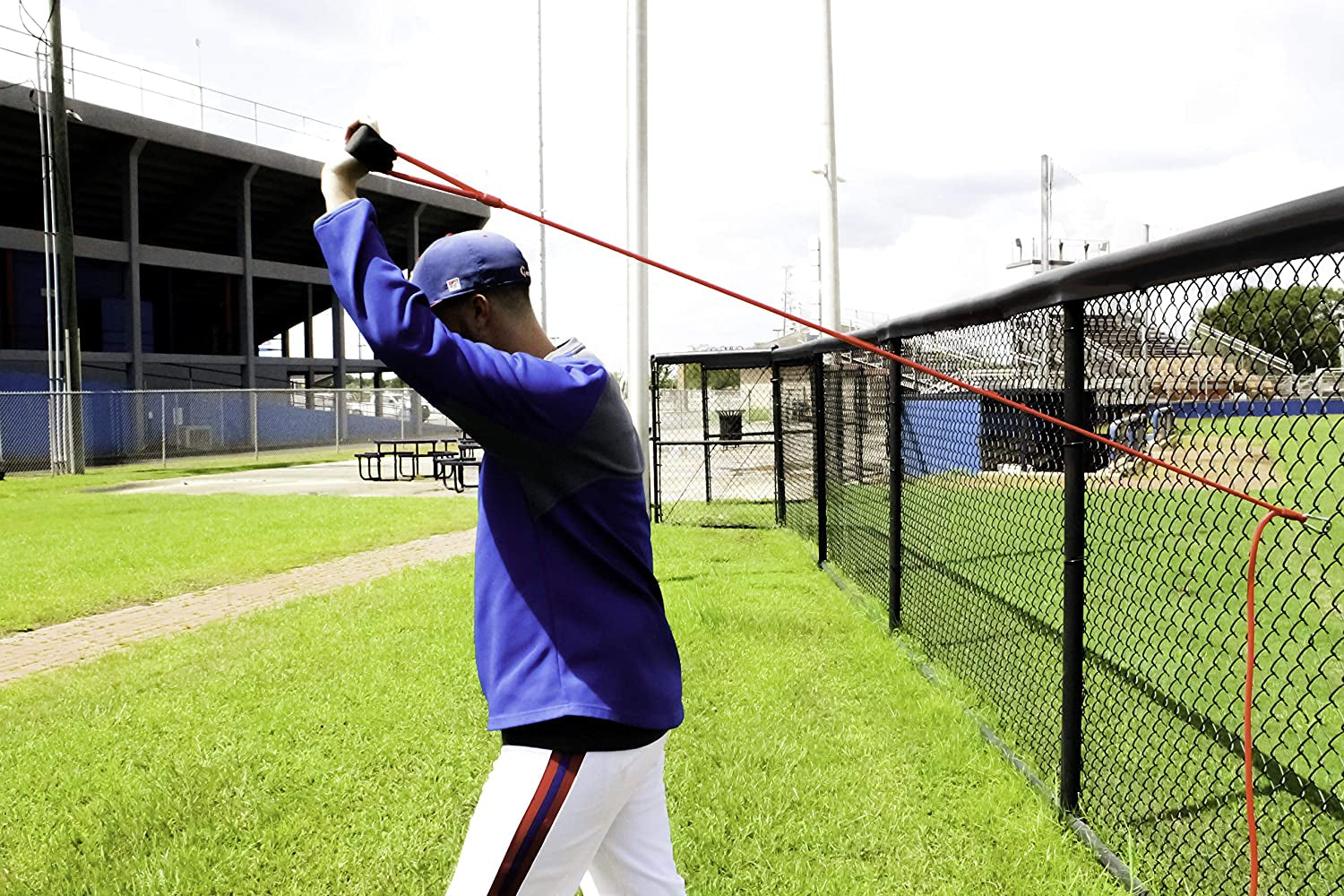 Baseball Resistance Bands Youth & Adult Athletes Safely Improve Pitching Throwing Batting & Arm Strength Used by Pitchers Quarterbacks Volleyball Basketball