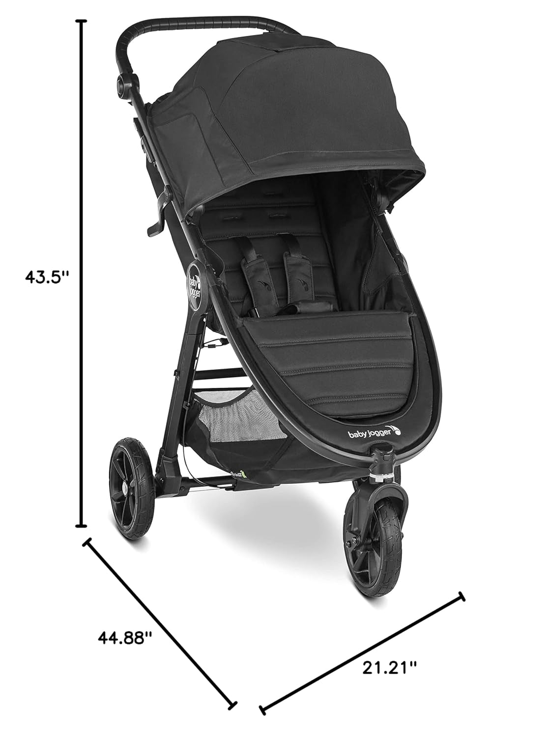 City Mini GT2 All-Terrain Stroller, Jet